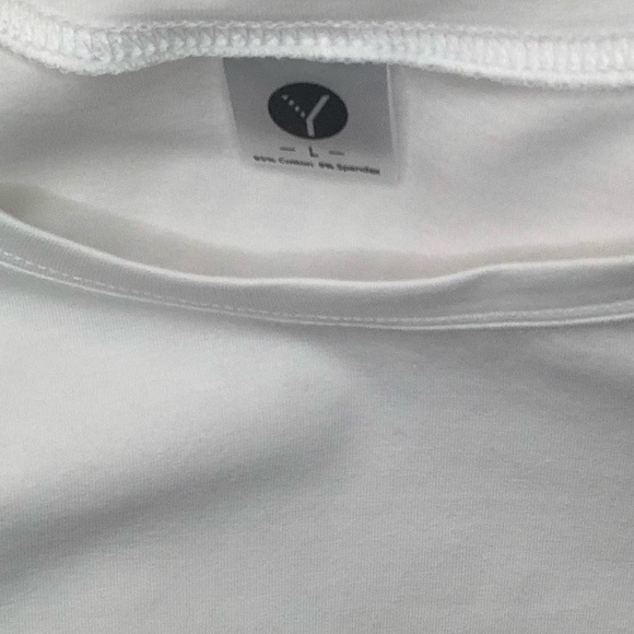 Cute Eyelash Graphic T-Shirt / White - Picture 3 of 4